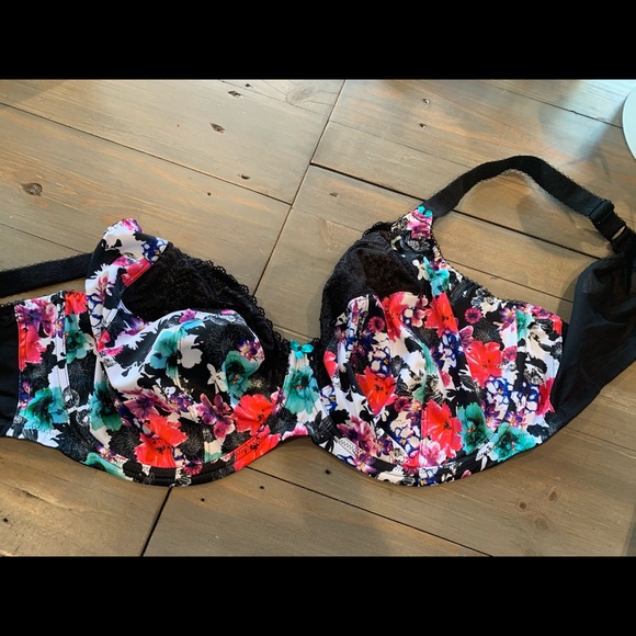 Elomi Intimates & Sleepwear Elomi 44g Bra Jodi Underwire Plunge Nwot